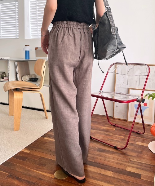 Rejoule（リジュール）の「タックワイドパンツ（その他パンツ・レディース・ベージュ/ブラック/モカ・S/M）」の9枚目の写真