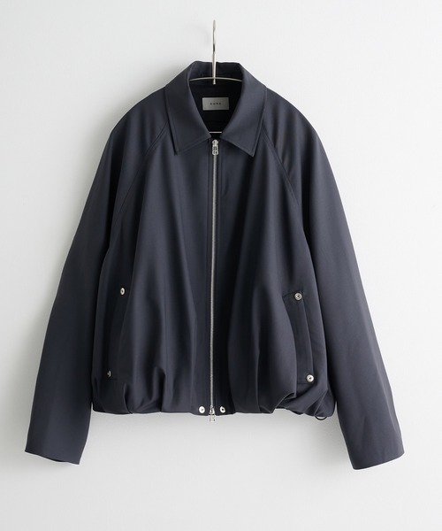 CONZ(コンズ)の「summer balloon blouson super 110/バルーンシルエット/バルーンブルゾン/NVRFRGT(ブルゾン・メンズ・ブラック/ストライプ/ブルーグレー・3/2/1)」の3枚目の写真
