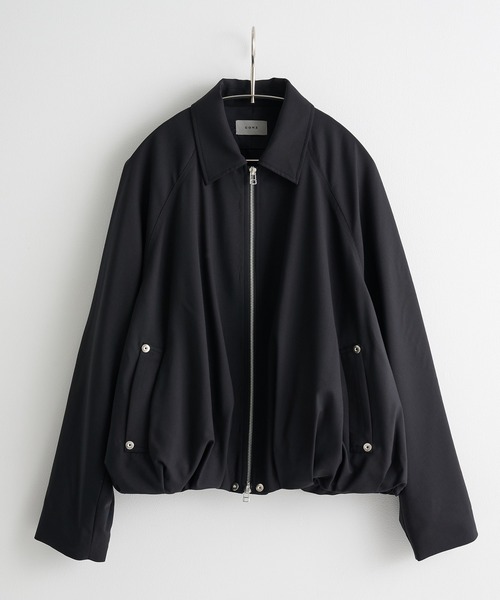 CONZ(コンズ)の「summer balloon blouson super 110/バルーンシルエット/バルーンブルゾン/NVRFRGT(ブルゾン・メンズ・ブラック/ストライプ/ブルーグレー・3/2/1)」の2枚目の写真