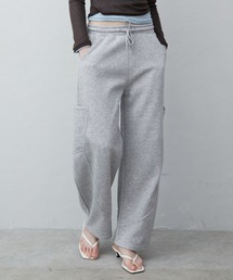 Curve Wide Sweat Pants / カーブワイドスウェットパンツ