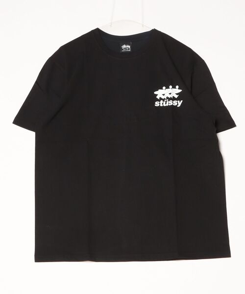 STUSSY（ステューシー）の「【STUSSY】ステューシー SURF WORK HALF T-SHIRTS サーフ ロゴ 半袖 Tシャツ / 1905089（Tシャツ/カットソー・メンズ・ブラック/ホワイト・MEDIUM/LARGE/X-LARGE）」の4枚目の写真
