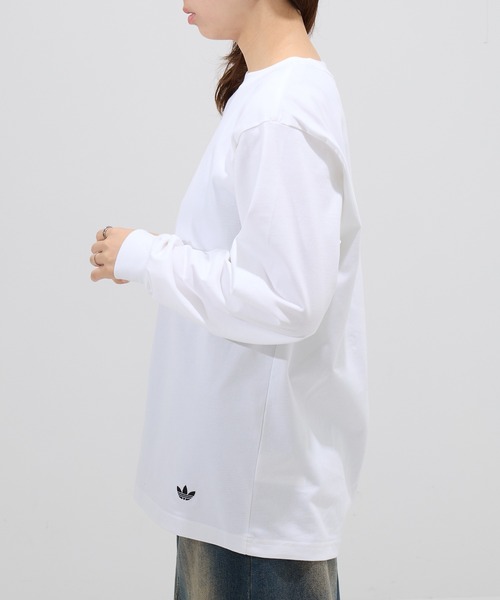 adidas(アディダス)の「【adidas】JP MFY LS T/ジャパン メイドフォーユー 長袖Tシャツ(Tシャツ/カットソー・メンズ・ホワイト/ブラック・S/M/L)」の11枚目の写真
