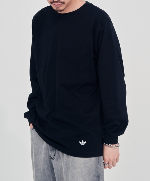 adidas(アディダス)の「【adidas】JP MFY LS T/ジャパン メイドフォーユー 長袖Tシャツ(Tシャツ/カットソー・メンズ・ホワイト/ブラック・S/M/L)」の22枚目の写真