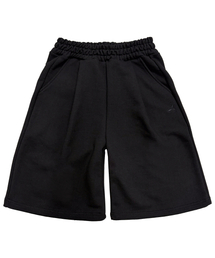 BPT スティッチバミューダパンツ ブラック