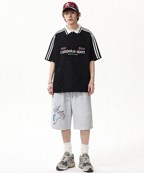 ARTISTWEAR（アーティストウェア）の「[ATW] フェザークロスバミューダパンツ - 2COLOR（その他パンツ・レディース・グレー/ブラック・MEDIUM/LARGE/X-LARGE/4XL）」の10枚目の写真