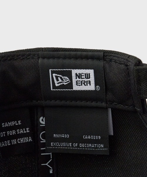 FACETASM(ファセッタズム)の「FACETASM × NEW ERA 別注 LOGO CAP 9FORTY / MYK-CAP-02(キャップ・メンズ・ブラック・FREE)」の12枚目の写真
