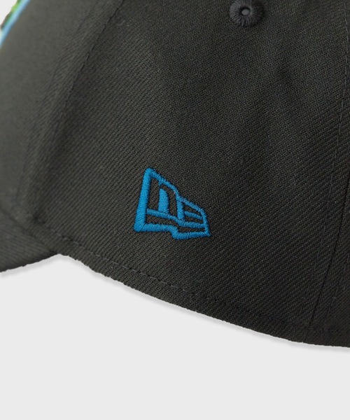 FACETASM(ファセッタズム)の「FACETASM × NEW ERA 別注 LOGO CAP 9FORTY / MYK-CAP-02(キャップ・メンズ・ブラック・FREE)」の6枚目の写真