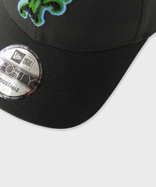 FACETASM(ファセッタズム)の「FACETASM × NEW ERA 別注 LOGO CAP 9FORTY / MYK-CAP-02(キャップ・メンズ・ブラック・FREE)」の3枚目の写真