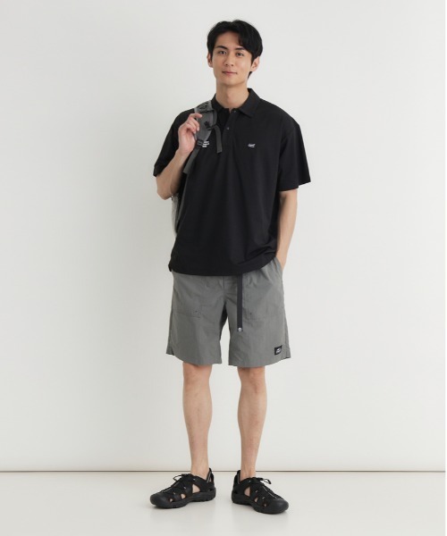 CAMP7(キャンプセブン)の「CAMP7(キャンプ7)ONEOCEAN半袖ポロシャツ(ポロシャツ・メンズ・ホワイト/ブラック・M/L/S/XL)」の11枚目の写真