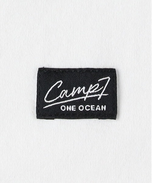 CAMP7(キャンプセブン)の「CAMP7(キャンプ7)ONEOCEAN半袖ポロシャツ(ポロシャツ・メンズ・ホワイト/ブラック・M/L/S/XL)」の15枚目の写真