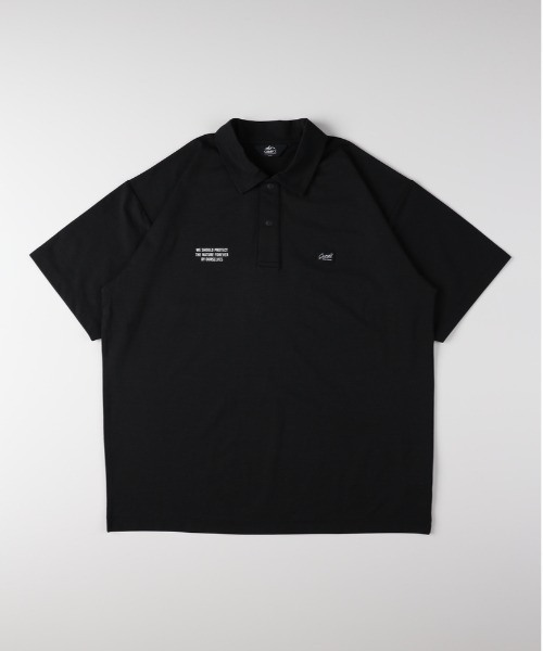 CAMP7(キャンプセブン)の「CAMP7(キャンプ7)ONEOCEAN半袖ポロシャツ(ポロシャツ・メンズ・ホワイト/ブラック・M/L/S/XL)」の21枚目の写真