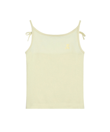 BACK TIE SLEEVELESS - CREAM