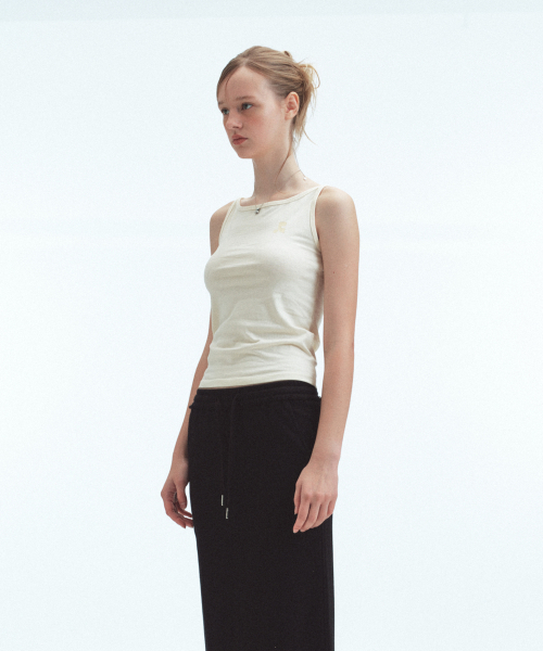 Rest&Recreation(レストアンドレクリエーション)の「BACK TIE SLEEVELESS - CREAM(Tシャツ/カットソー・レディース・その他・ONE)」の4枚目の写真