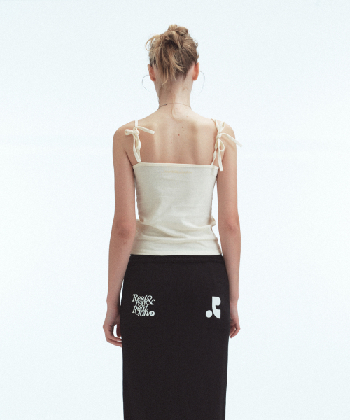 Rest&Recreation(レストアンドレクリエーション)の「BACK TIE SLEEVELESS - CREAM(Tシャツ/カットソー・レディース・その他・ONE)」の5枚目の写真