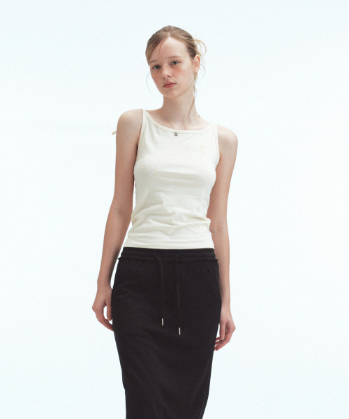 Rest&Recreation(レストアンドレクリエーション)の「BACK TIE SLEEVELESS - CREAM(Tシャツ/カットソー・レディース・その他・ONE)」の6枚目の写真