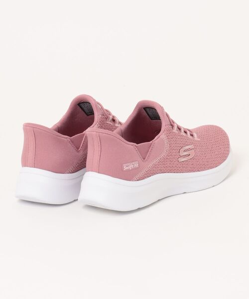 SKECHERS(スケッチャーズ)の「SKECHERS スケッチャーズ SWIFT FIT スウィフトフィット ROSEATE 3.0-LIVELY SHINE【軽量】レディーススニーカー(ロージエイト3.0) 898098(スニーカー・レディース・ベージュ/ピンク・23.0cm/23.5cm/24.0cm/24.5cm/25.0cm/22.5cm/25.5cm/26.0cm)」の3枚目の写真