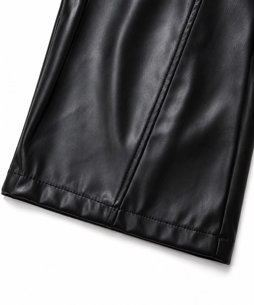 CALIFORNIA OUTFITTERS(カリフォルニア アウトフィッターズ)の「5C26 PUレザー ワイドストレートパンツ(その他パンツ・メンズ・ブラック・XXL/M/L/XL)」の12枚目の写真