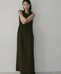 anuke | Sleeveless Shirring Onepiece(ワンピース)