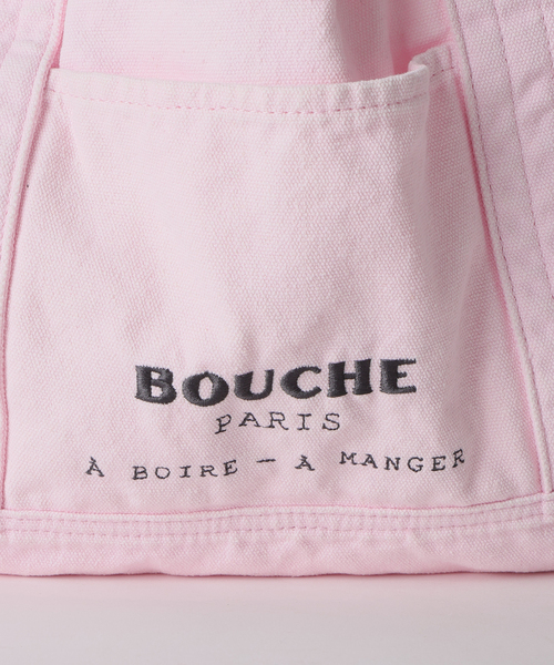SLOBE IENA（スローブイエナ）の「《追加2》BOUCHE SLOBE別注 キャンバストートバッグ（トートバッグ・レディース・アイボリー/ピンク・FREE）」の15枚目の写真