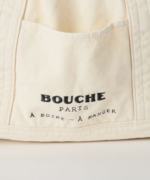 SLOBE IENA（スローブイエナ）の「《追加2》BOUCHE SLOBE別注 キャンバストートバッグ（トートバッグ・レディース・アイボリー/ピンク・FREE）」の12枚目の写真