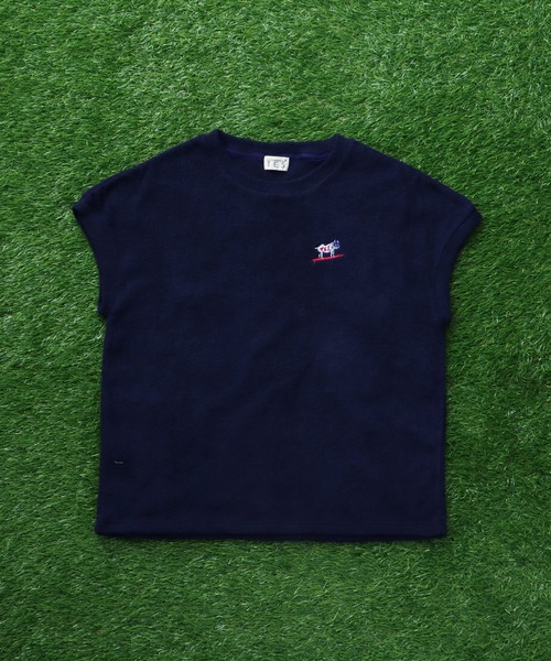 The Endless Summer(エンドレスサマー)の「TES COMFORTABLE PILE FRENCH SLEEVE / Tシャツ(Tシャツ/カットソー・レディース・ネイビー/ブラック/グレー・FREE)」の14枚目の写真