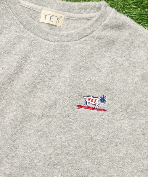The Endless Summer(エンドレスサマー)の「TES COMFORTABLE PILE FRENCH SLEEVE / Tシャツ(Tシャツ/カットソー・レディース・ネイビー/ブラック/グレー・FREE)」の19枚目の写真