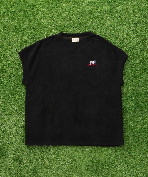 The Endless Summer(エンドレスサマー)の「TES COMFORTABLE PILE FRENCH SLEEVE / Tシャツ(Tシャツ/カットソー・レディース・ネイビー/ブラック/グレー・FREE)」の22枚目の写真