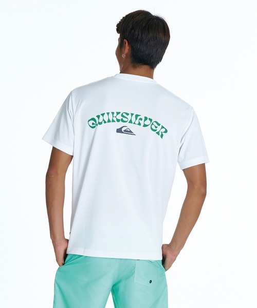 Quiksilver(クイックシルバー)の「QUIKSILVER メンズ URBAN LOGO SS 半袖Tシャツ 速乾 UPF50+ ドライタッチ【2026年夏モデル】(Tシャツ/カットソー・メンズ・ホワイト/ブラック/ピンク・X-LARGE/LARGE/MEDIUM)」の5枚目の写真