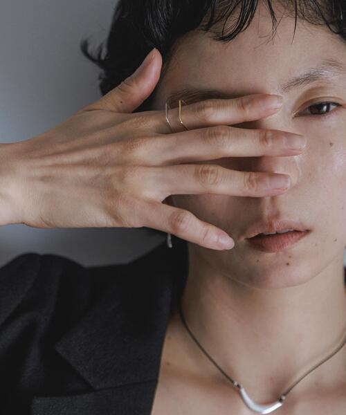 SMELLY(スメリー)の「SMELLY so’ slender square ring(リング・レディース・ゴールド・10)」の14枚目の写真