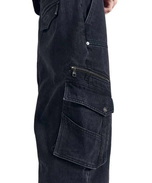 AAKAM(アーカム)の「Knee Incision Zippered Cargo Pants (Black)(その他パンツ・レディース・その他・1/2)」の10枚目の写真