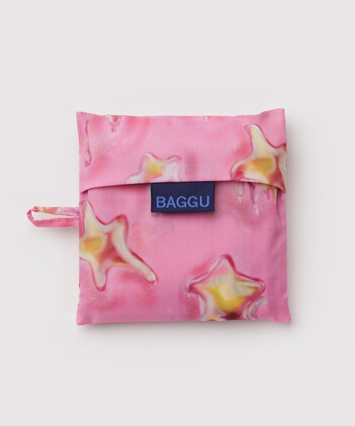 BAGGU(バグー)の「STANDARD BAGGU 642.ダンシングスター(エコバッグ/サブバッグ・レディース・ピンク・FREE)」の3枚目の写真