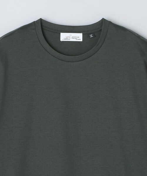 SHIPS（シップス）の「SHIPS: I Cottoni di Albini クルーネック スムース ショートスリーブ Tシャツ（Tシャツ/カットソー・メンズ・ブラック/ホワイト/ダークグレー/ネイビー・SMALL/MEDIUM/LARGE/X-LARGE）」の6枚目の写真