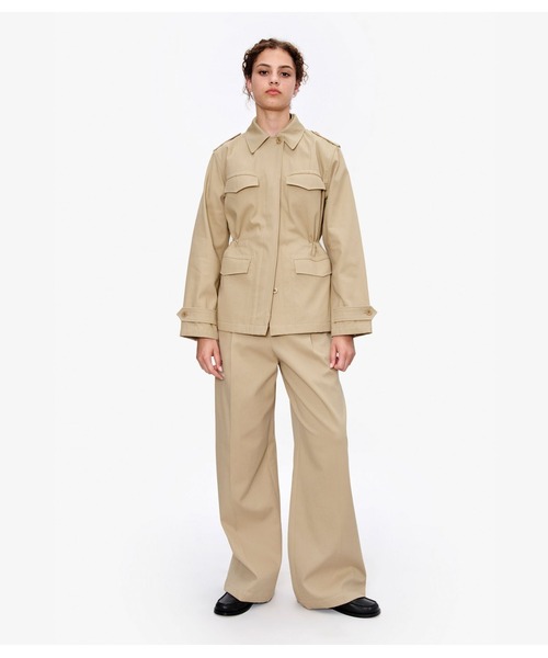 A.P.C.（アーペーセー）の「VESTE CEINTREE（その他アウター・レディース・ベージュ・36）」の4枚目の写真
