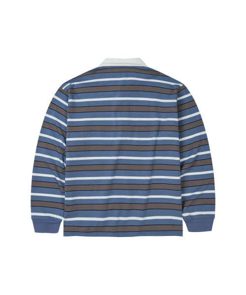 FERNOV(ペルノブ)の「ストライプラグビーTシャツグレー(スウェット・レディース・その他・2/3/1)」の8枚目の写真