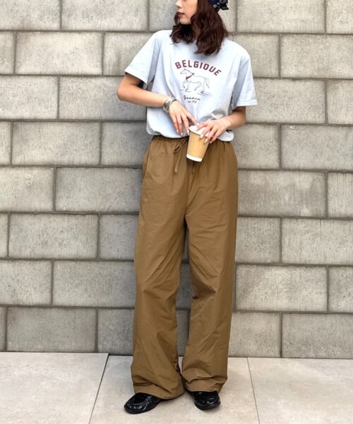 GEVACO(ゲバコ)の「【GEVACO】ドローコードワイドパンツ(その他パンツ・メンズ・ネイビー/ベージュ・LARGE/MEDIUM)」の15枚目の写真