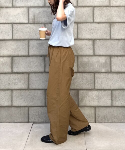 GEVACO(ゲバコ)の「【GEVACO】ドローコードワイドパンツ(その他パンツ・メンズ・ネイビー/ベージュ・LARGE/MEDIUM)」の16枚目の写真