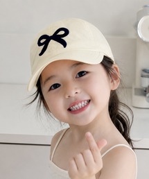 aimoha（アイモハ）の「【aimoha-KIDS-】リボン付きサンバイザー（サンバイザー）」