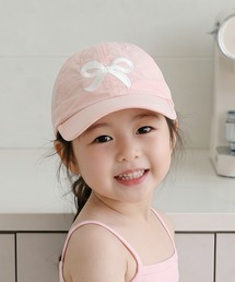 aimoha（アイモハ）の「【aimoha-KIDS-】リボン付きサンバイザー（サンバイザー）」