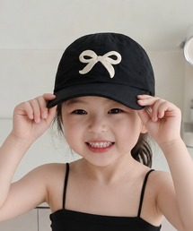 aimoha（アイモハ）の「【aimoha-KIDS-】リボン付きサンバイザー（サンバイザー）」