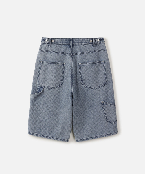 247SERIES（247シリーズ）の「チェーンドウェイルデニムショーツBLUE（デニムパンツ・メンズ・ブルー・SMALL/MEDIUM/LARGE/X-LARGE/X-SMALL）」の2枚目の写真