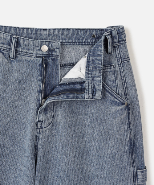 247SERIES（247シリーズ）の「チェーンドウェイルデニムショーツBLUE（デニムパンツ・メンズ・ブルー・SMALL/MEDIUM/LARGE/X-LARGE/X-SMALL）」の5枚目の写真