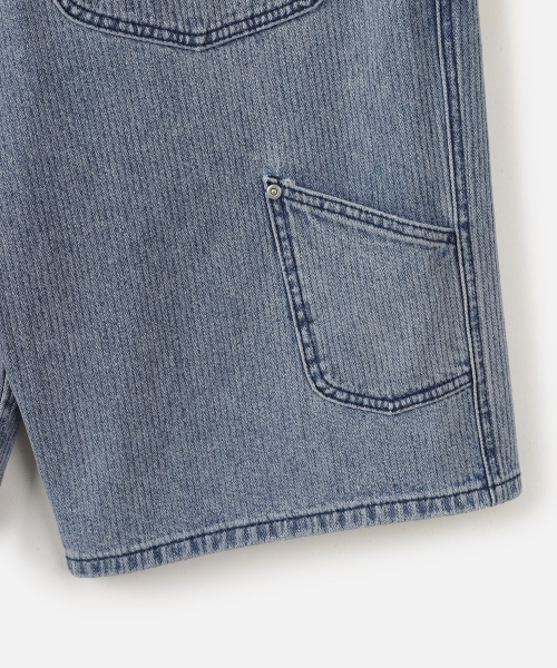 247SERIES（247シリーズ）の「チェーンドウェイルデニムショーツBLUE（デニムパンツ・メンズ・ブルー・SMALL/MEDIUM/LARGE/X-LARGE/X-SMALL）」の7枚目の写真