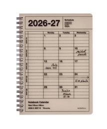 MARK'S（マークス）の「マークス 手帳 2027 スケジュール帳 ダイアリー 2026年9月始まり 月間ブロック B6変型 ノートブックカレンダー・S・縦型（手帳/メモ帳）」