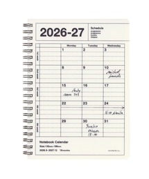 MARK'S（マークス）の「マークス 手帳 2027 スケジュール帳 ダイアリー 2026年9月始まり 月間ブロック B6変型 ノートブックカレンダー・S・縦型（手帳/メモ帳）」