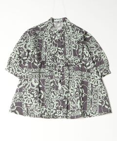 セール】【maison de soil/メゾン ド ソイル】 Banded collar shirt