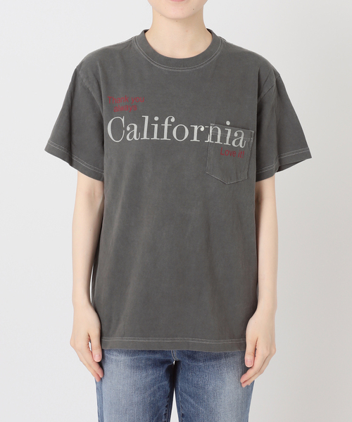 Spick & Span(スピックアンドスパン)の「melple / メイプル Pasadena Pocket S/S (Thank you al(Tシャツ/カットソー・レディース・ブラック系その他/ホワイト/ブラウン・SMALL)」の22枚目の写真