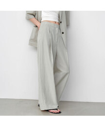 MONO SET-UP WIDE ONE TUCK PANTS (PT-5767)