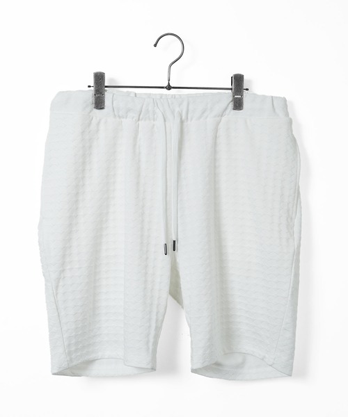 jiggys shop(ジギーズショップ)の「速乾 シワになりにくい ストレッチ ダイヤジャガード 短パン イージー ショートパンツ ハーフパンツ(その他パンツ・メンズ・ホワイト/チャコールグレー/ブラック/ネイビー/ブラウン・MEDIUM/LARGE/X-LARGE)」の10枚目の写真