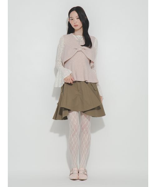 FURFUR（ファーファー）の「カーゴミニフレアスカート（スカート・レディース・ベージュ/ブラック/カーキ・F）」の19枚目の写真