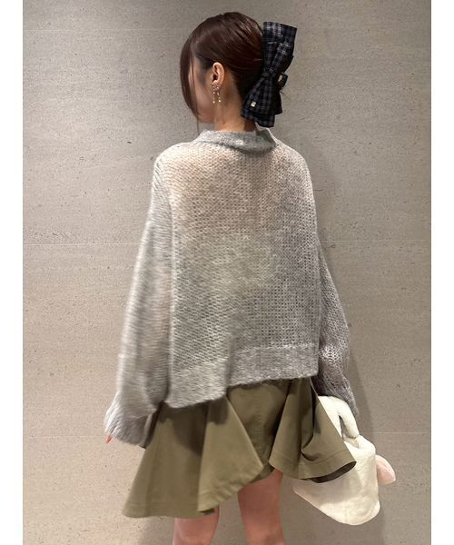 FURFUR（ファーファー）の「カーゴミニフレアスカート（スカート・レディース・ベージュ/ブラック/カーキ・F）」の4枚目の写真